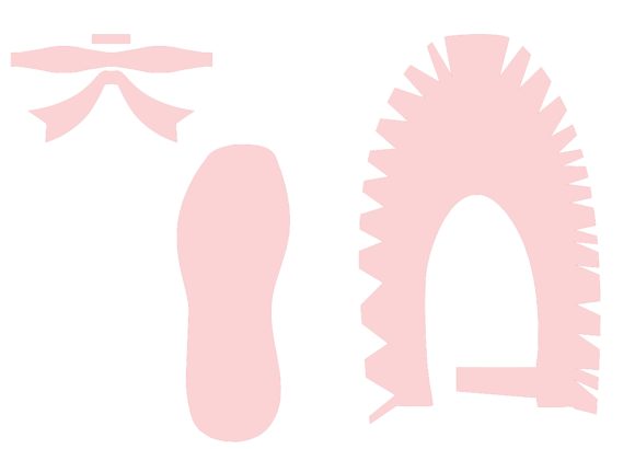 3D Ballet Shoe: A Digital Cutting File for Creative Projects