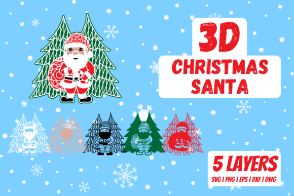 3D Christmas Santa: A Modern Twist on Holiday Creativity