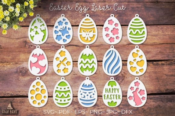 3D Easter Egg Laser Cut, Paper Cut Files: A Creative and Customizable Resource for Modern Celebrations