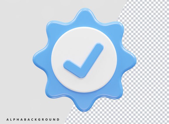 3D Rendering Icon Element PSD and EPS