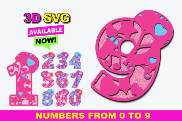 Roller Skates Numbers 3D SVG: Creative Uses and Applications