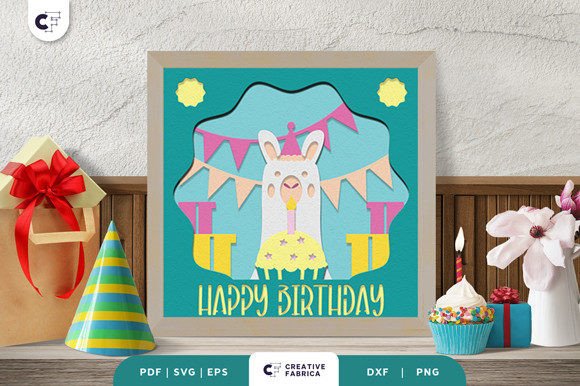 What Is a Birthday Llama 3D Shadow Box Papercut and Why It’s Perfect for Kids’ Parties